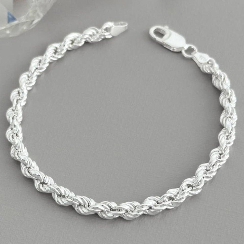 Pulseira Elo Baiano Prata 925 - Elegância e Durabilidade em Cada Detalhe